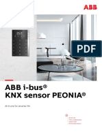 Abb I Bus KNX Sensor Peonia Brochure - en - 9akk107492a6543.pdf - Abb PDF