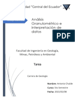 Tarea 13 Chulde Análisis Granulométrico e Interpretación de Datos