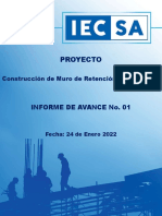 Informe Semanal # 01 PMSG