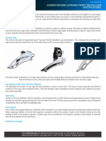 Understanding Shimano Front Derailleur Specifications