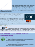 Get Invoved - Take Action To Fight Climate Change
