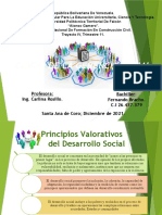 GERENCIA SOCIAL - PRINCIPIOS VALORATIVOS