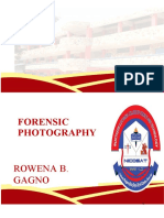 Forensic Photography: Rowena B. Gagno