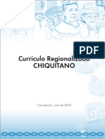 Curriculo Regionalizado Nación Chiquitana