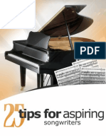 25 Song Writing Tips