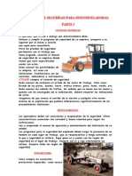 Manual de Seguridad para Motoniveladoras