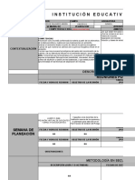 Planificación Química