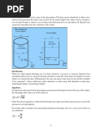 Emptying A Tank