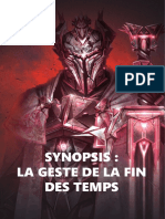 Knight V1.5 - Campagne La Geste de La Fin Des Temps - Synopsis