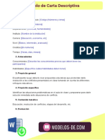 Modelo de Carta Descriptiva