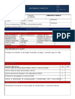 PDF Formato de Mantenimiento Correctivo Ejemplo - Compress