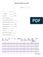 DIMENCIONAMIENTO DE LINEAS