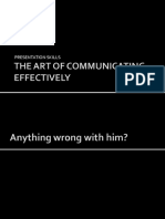 The Art of Communicating Effectively