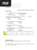 Chapter 15 - Exercises - Reduced Instruction Set Computers