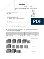 Hoja de Trabajo N°1 Matemáticas