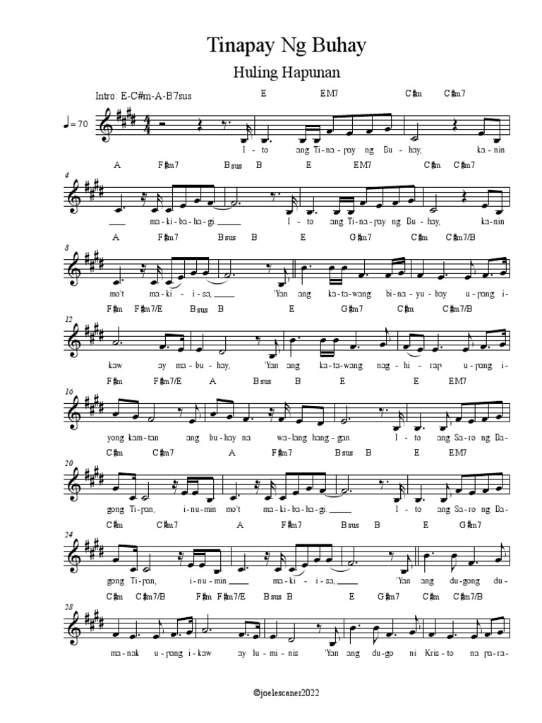 Tinapay NG Buhay (Huling Hapunan) PDF