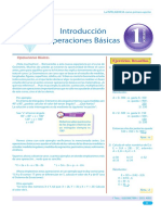 Guía 1 - Introductorio - Operaciones Básicas