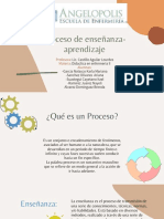 Proceso de Enseñanza-Aprendizaje: Profesora Materia Alumnas