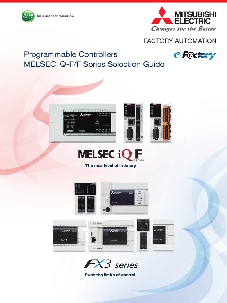 Mitsubishi iQ-F-FX Series Selection Guide | PDF | Computer Network