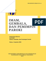 Seri Dokumen Gerejawi No 64 IMAM GEMBALA DAN PEMIMPIN PAROKI