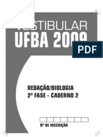 2009 Prova Biologia - Caderno 1 Fase 2