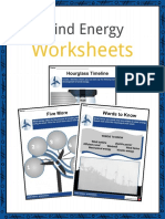 Wind Energy Worksheets