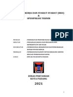 015 Revisi 03 RKS & Spec Teknis Pembagunan Kanopi Dan Saung