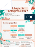 Chapter 6 Mind Map Entrepreneurship Aziza Hanafatie Ulya