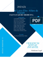 Final Trabajo Medicina Legal Grupo #4 Segundo Parcial