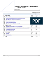 Libreta de Notas de Asignatura: INTRODUCCION A LA INFORMATICA (VIR/DO-6) 1P22