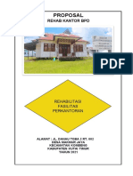 Proposal Rehab Kantor BPD - Dinas PU