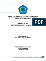 RPS METODOLOGI KEPERAWATAN - D3 Kep 2021-2022