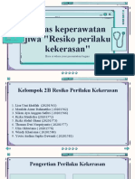 Tugas Kelompok 2B Resiko Perilaku Kekerasan