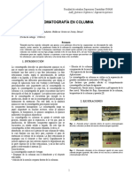 Reporte - Cromatografía en Columna