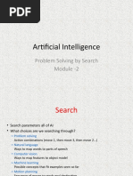 Artificial Intelligence: Problem Solving by Search Module - 2