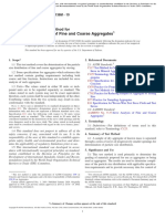 C136C136M 19 Sieve Analysis of Fine and Coarse Aggregates1