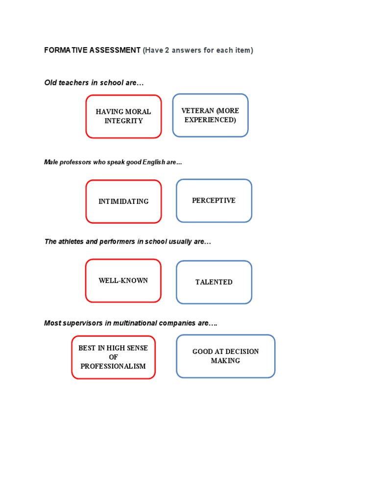 Formative Assessment (Page 17) | PDF