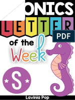 Letter of The Week: S