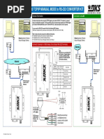 Instructions For 1830-185 Tcp/Ip Manual Mode To Rs-232 Converter Kit