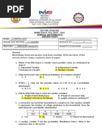 Answer Sheet Stats and Probability Mod 3 Lmml18