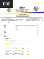 Answer Sheet Stat and Prob Mod5