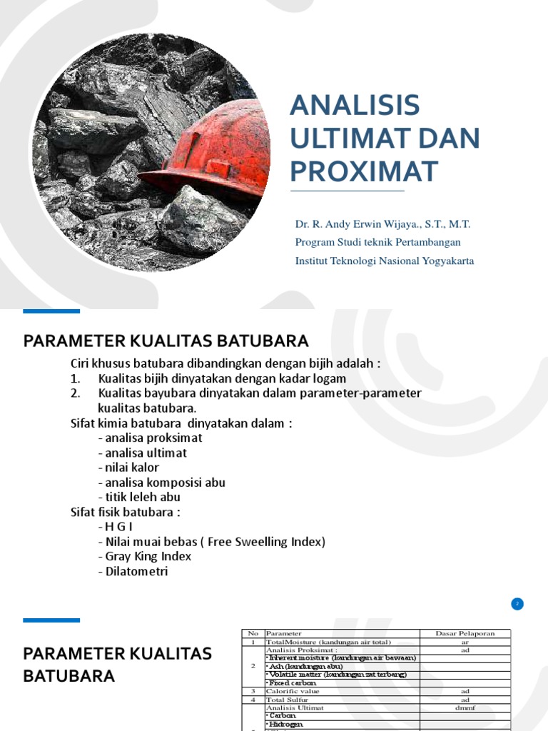 Materi 6 Analisis Ultimate Dan Proximate | PDF