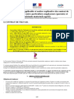 Synthèse-Guide Pour La Rédaction Du Contrat de Travail Assistante Maternelle