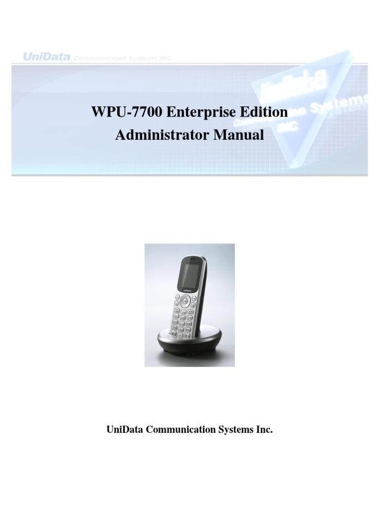 WPU 7700 Admin Manual PDF Wireless Access Point Wireless Lan