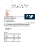 Stock Analysis of Power Finance Corporation