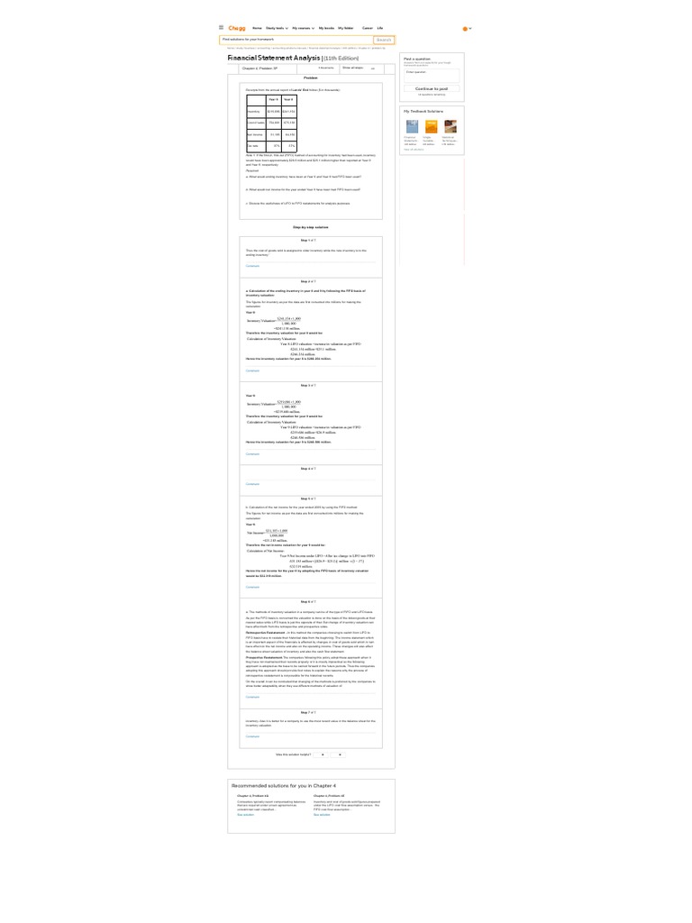 Solved Excerpts From The Annual Report of Lands' End Follow