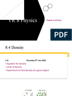 Year 8 physics densitypp