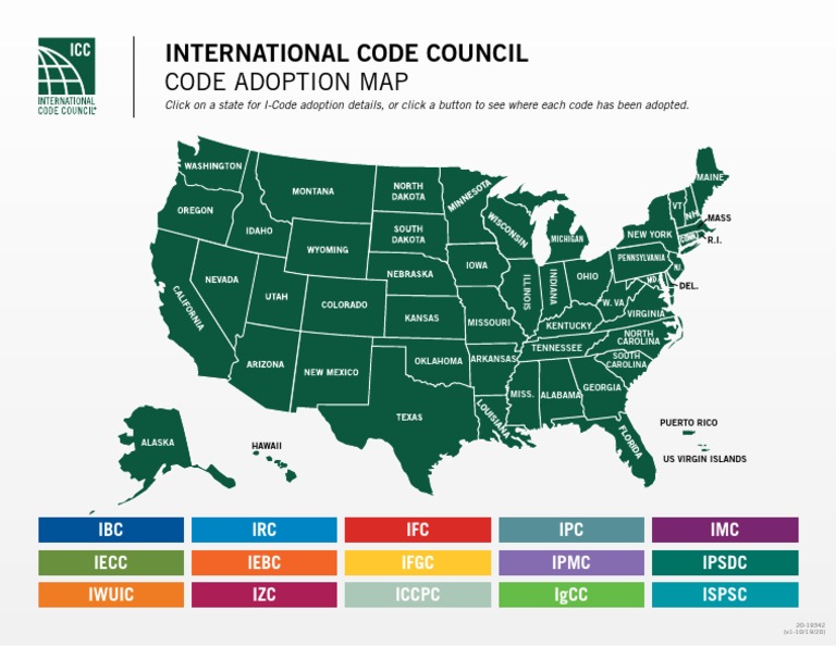IBC Code Adoption Maps | PDF