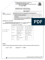 First Semester (Finals) - General Mathematics