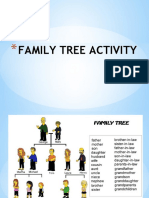 family tree vezbi 6 graders